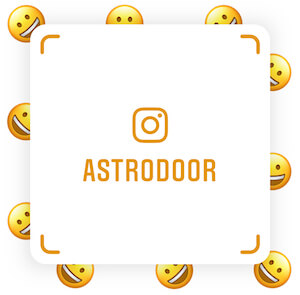 占星之門 Instagram 名牌