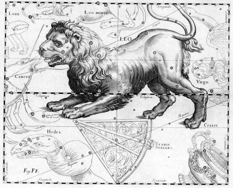 獅子座是占星術黃道十二宮之第五宮